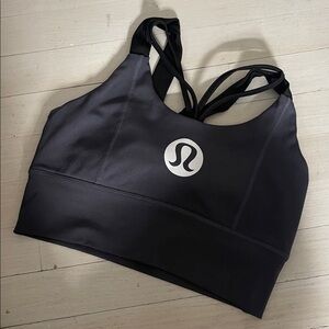Lululemon sports bra gray small